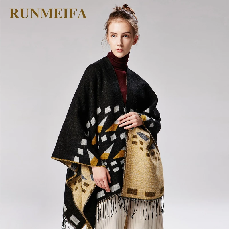 2018 New Fashion Warm Cashmere knitted Winter Scarves