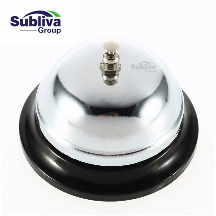 

4inch Kitchen Desk Hotel Counter Reception Bar Ringer Bell Service Kit Reminder Food Grade Stainless Call Bell