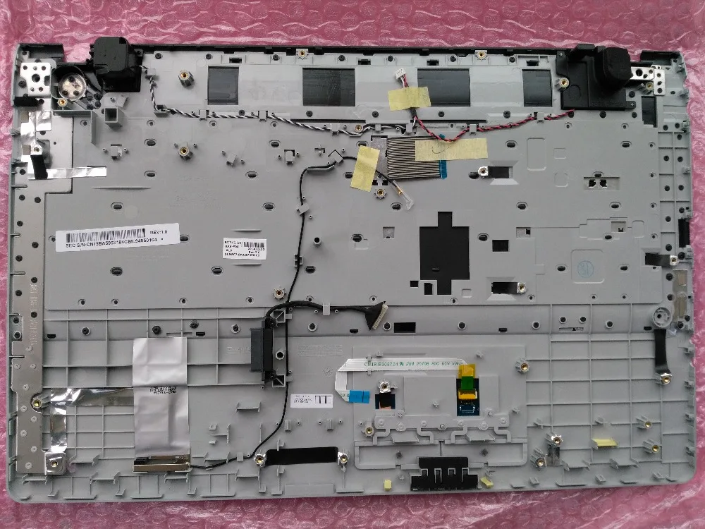 FR/GR/IT/UK/SP Клавиатура для ноутбука samsung 300E7A 305E7A с тачпадом Упор для рук черный цвет