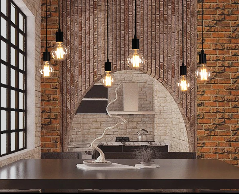DIY Creative Spider Lamp led Pendant Chandelier Lights-application-2