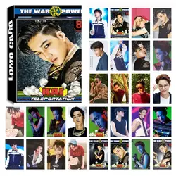 1 коробка 30 шт./компл. KPOP Кай из группы EXO один альбом для жизни HD фото карты ПВХ Self Made ЛОМО фотокарты