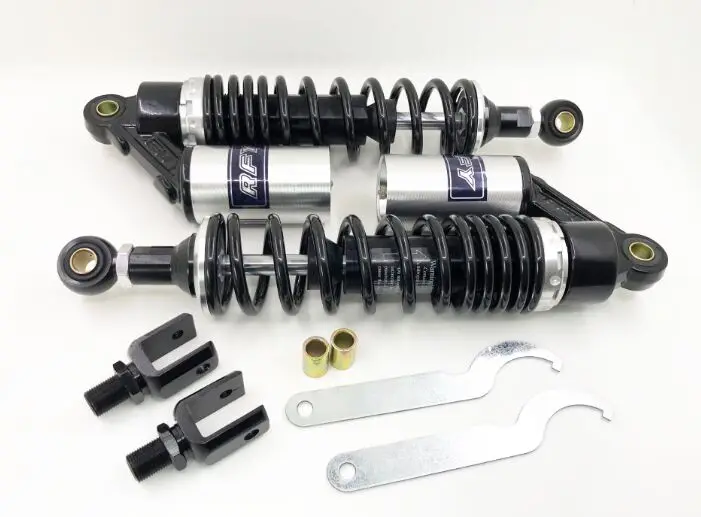 Universal 12.5 &quot320mm Motorcycle Air Shock Absorber Rear Suspension For Yamaha Motor Scooter ATV U-Shaped Swivel 335mm | Автомобили и