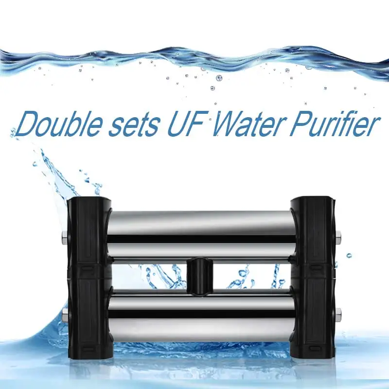 

Double sets ultrafiltration water filters for household