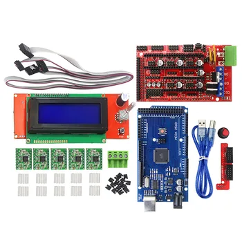

3D Printer Kits Ramps 1.4 Mega 2560 2004 LCD Screen A4988 JR Deals