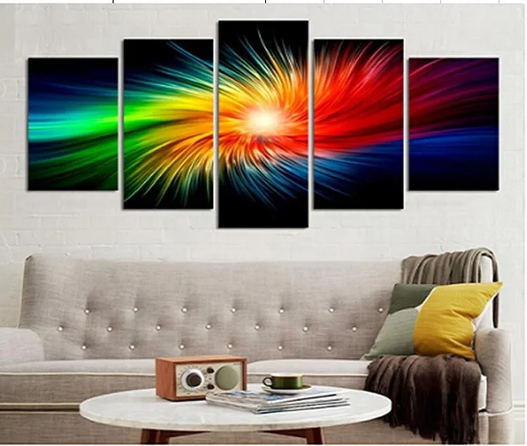 

HD Printed aurora borealis landscape Group Painting Canvas Print room decor print poster picture canvas Free shippingDC1-(53)