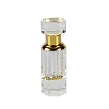 

Simple Design French Crystal 3ML Clear Essential Oil Perfume Women Bottles Gifts