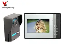 Yobang Security Yobang Security 7″ Video Intercom Color Video Door Phone Night Vision Intercom System,16 kinds of door bell