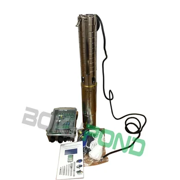 

24V, 3 Inch Stainless Steel Solar Screw Pump DC Deep Well Submersible Pump 262.5FT Max Lift