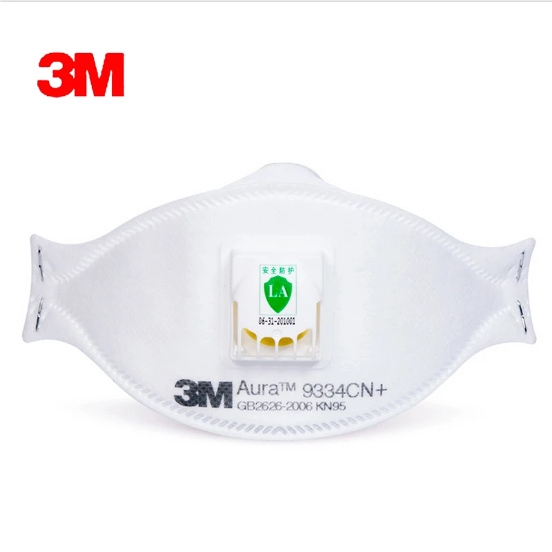 

3M9334CN Anti dust-masksPM 2.5 mask Anti influenza non woven fabric pollen cool welding flow Adult FFP3 Approval safety masks