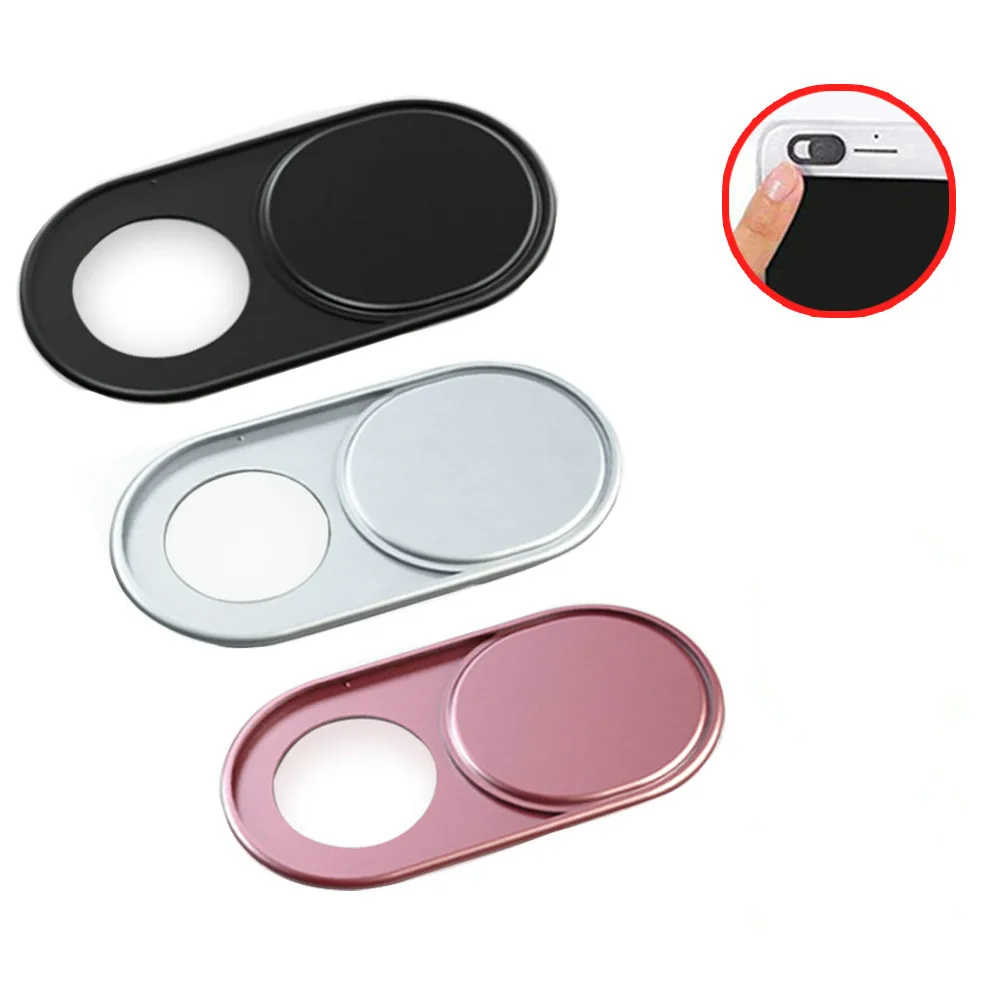 Metal Mobile phone Laptop Camera lens case Webcam Cover Slider Web Camera Sticker Shutter for font