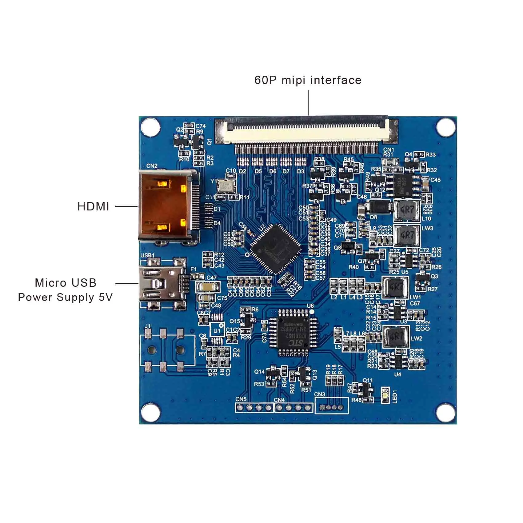 HDMI драйвер платы для 8," TFT08925601600 2560X1600 Mipi интерфейс ЖК-экран