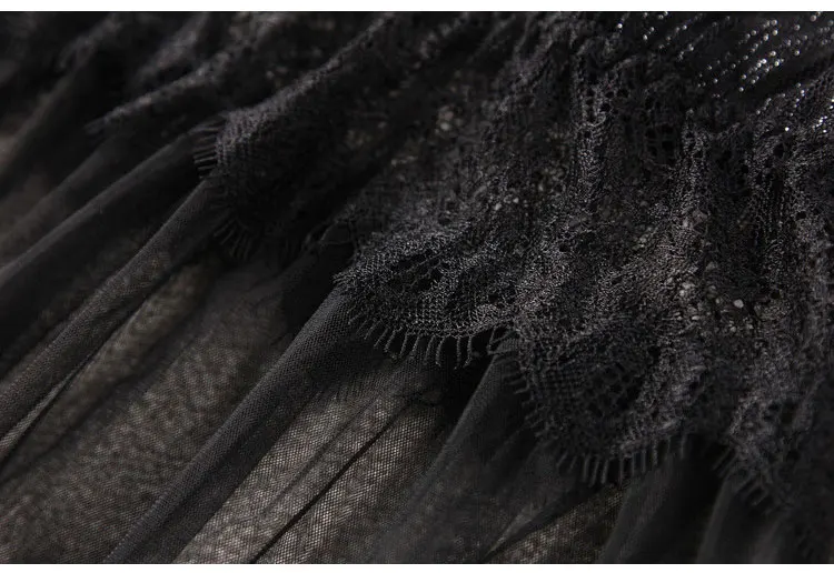 Hoyyezen Сексуальная Новая перспективная подвесная шея черный серый открытая кружевная ажурная ночная рубашка с Т-штанами костюм