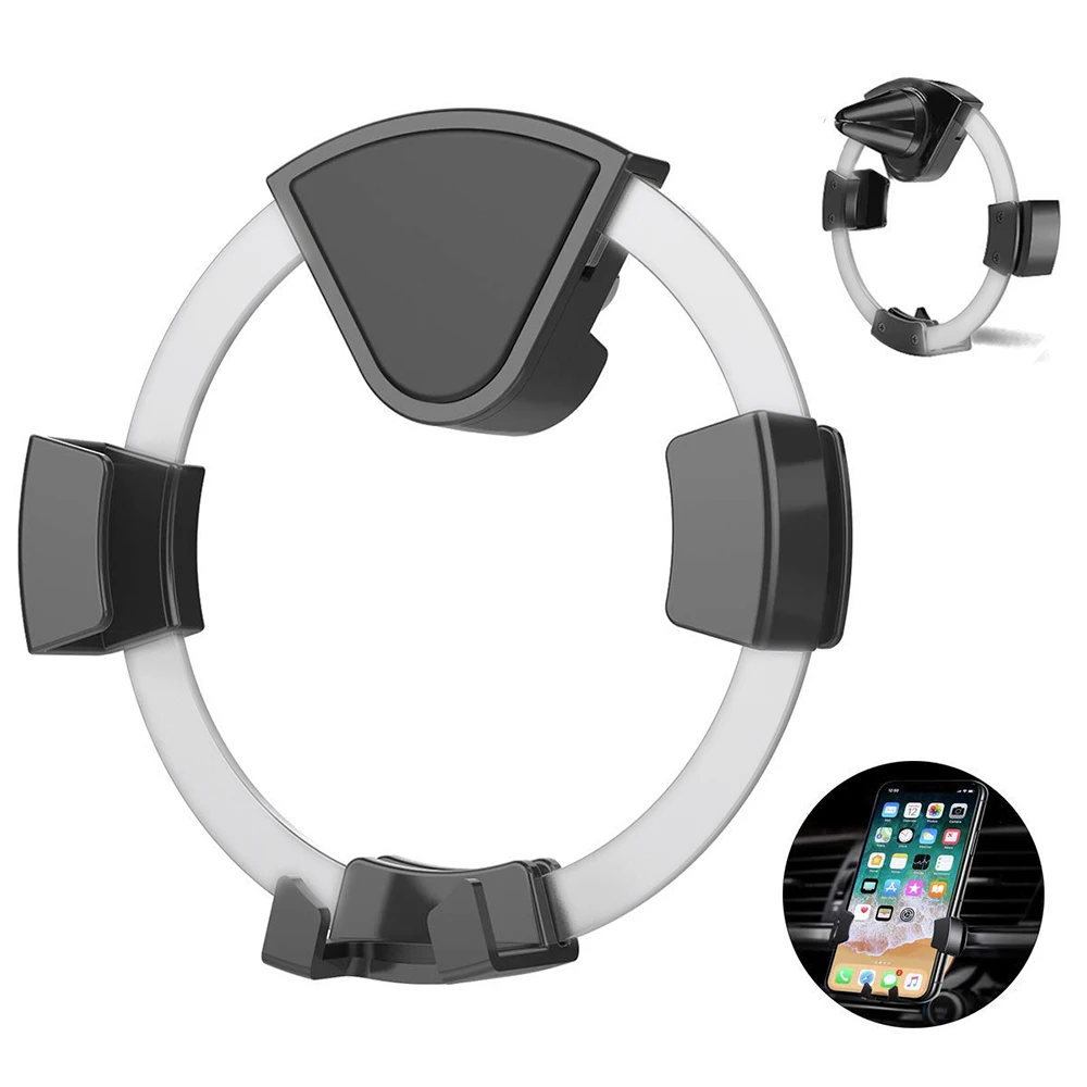 

Round Gravity Car Phone Holder Air Vent Mount Cell Holder Car Holder No Magnetic Mobile Phone Stand Holder Smartphone Bracket