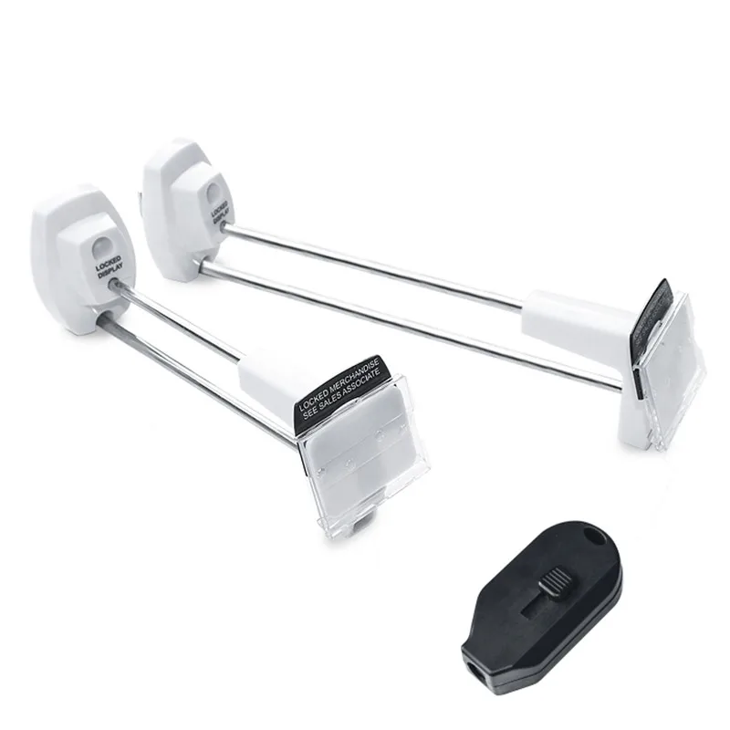 (100pcs/lot) DHL Fast Shipping High Security Retail Store Slatwall Display and Anti Theft Hooks with Clear Price Tag Lable