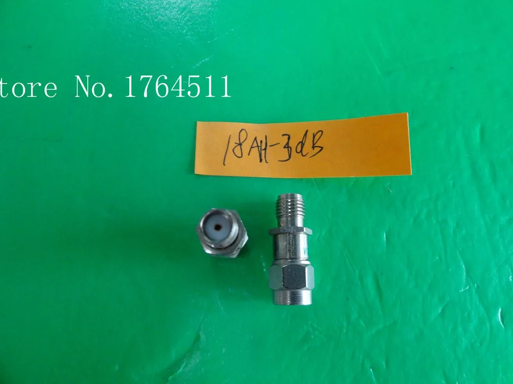 

[BELLA] INMET 18AH-3dB DC-18GHz 3dB 2W SMA coaxial fixed attenuator --2PCS/LOT