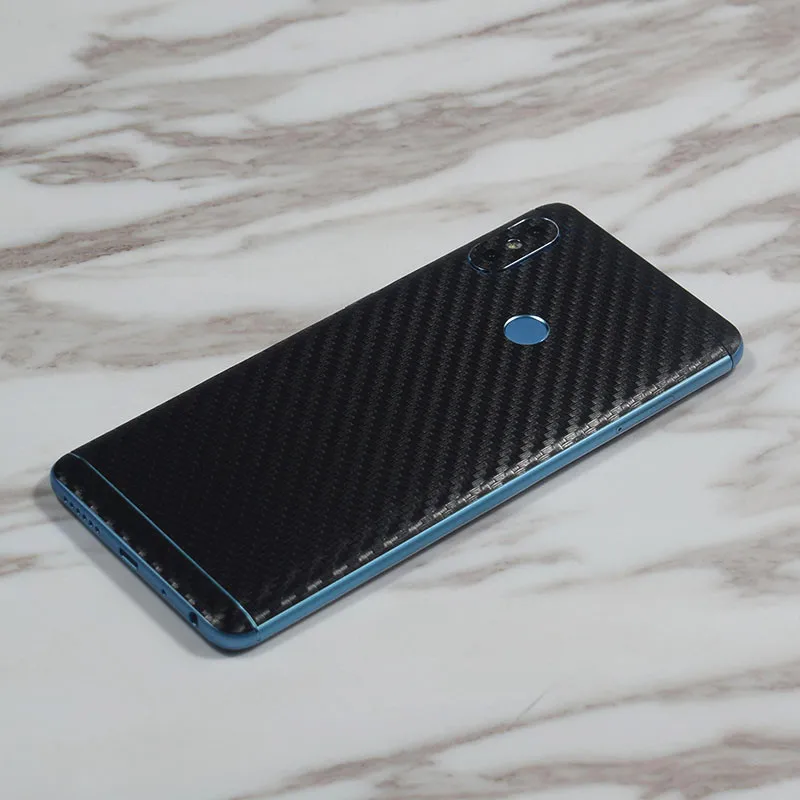 جديد 3d ألياف الكربون الجلود واقية الفيلم التفاف الجلد معجون فيلم واقية ملصقا المحمول العودة ل xiaomi redmi ملاحظة 5