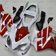 CBR 600 2001-2003 мотоциклетные обвес CBR F4i 2001 мотоциклетные обвес CBR 600F4i 01 белые, красные Обтекатели Наборы