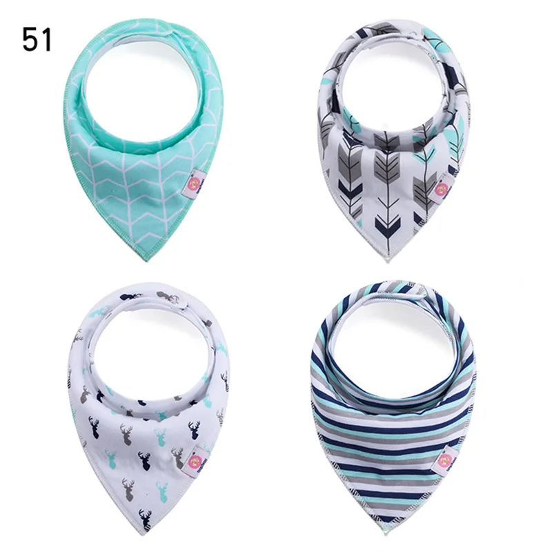 24 Styles Cotton Baby Bibs Babador Baby Stuff for Newborns baberos babador bandana burp cloth scarf for baby boy girl baby bib