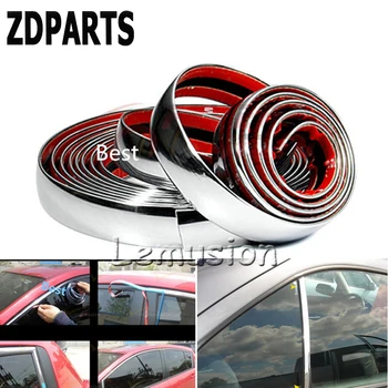 

ZDPARTS 5M Chrome Trim Car Molding Strip Decoration Sticker For Audi A3 A4 B7 B8 B6 B6 B6 C5 Q5 Nissan Qashqai Juke X-trail T32