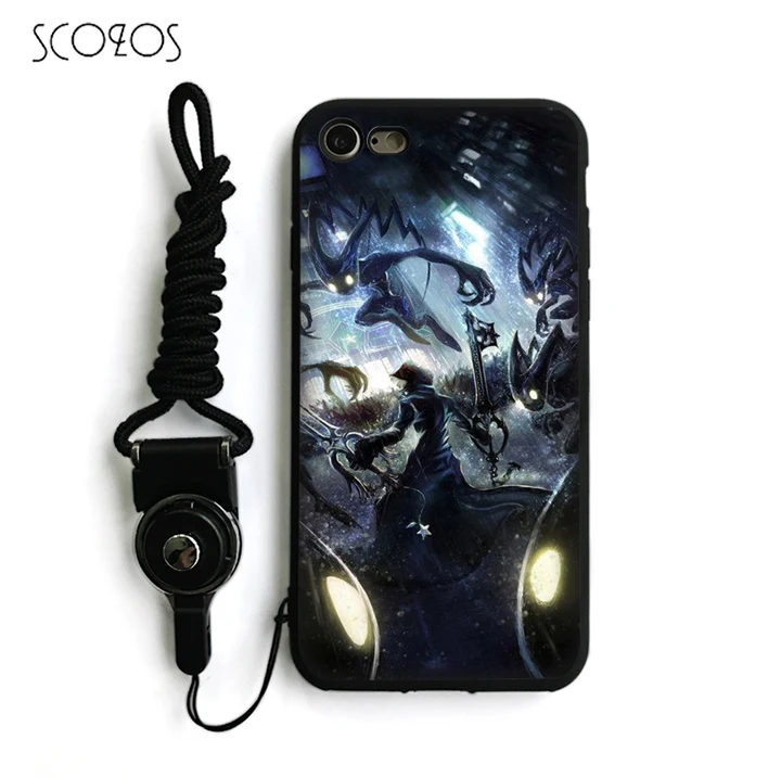 SCOZOS Kingdom Hearts Silicone TPU Phone Case Soft Cover For IPhone X 5 5S Se 6 6S 7 8 Plus #nb190 |
