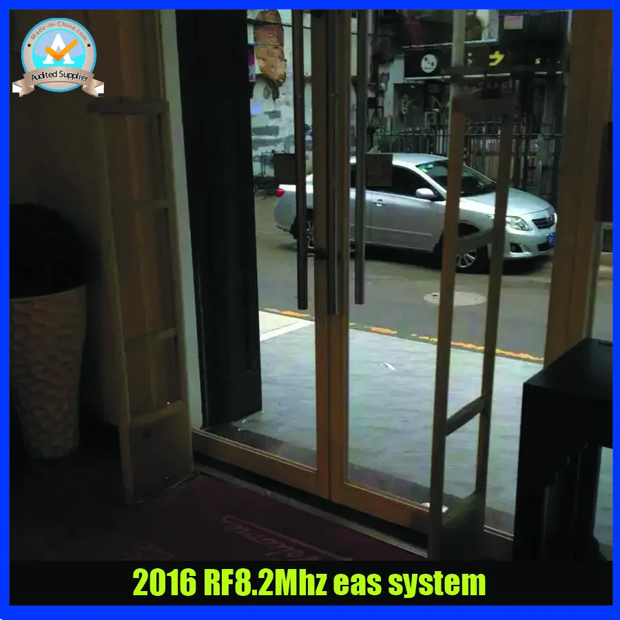 

Stable eas system  supermarket anti theft system ,RF8.2Mhz security alarm system,eas access control system eas antenna X2pcs