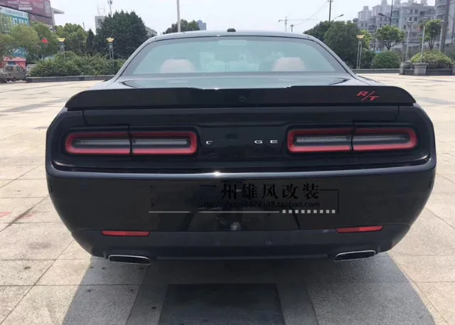 Для Dodge Challenger спойлер оригинальный стиль Высокое качество ABS Материал заднее