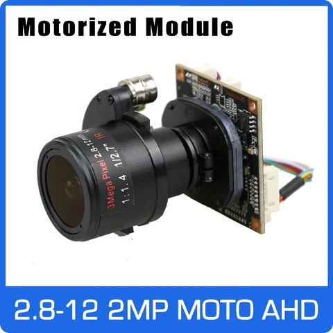 Placa do Módulo de Controle Motor Câmera p 2.8-12mm Zoom & Lente Focal Automática Sony Cmos Utc Coaxial Osd Frete Grátis 4x Ahd 1080