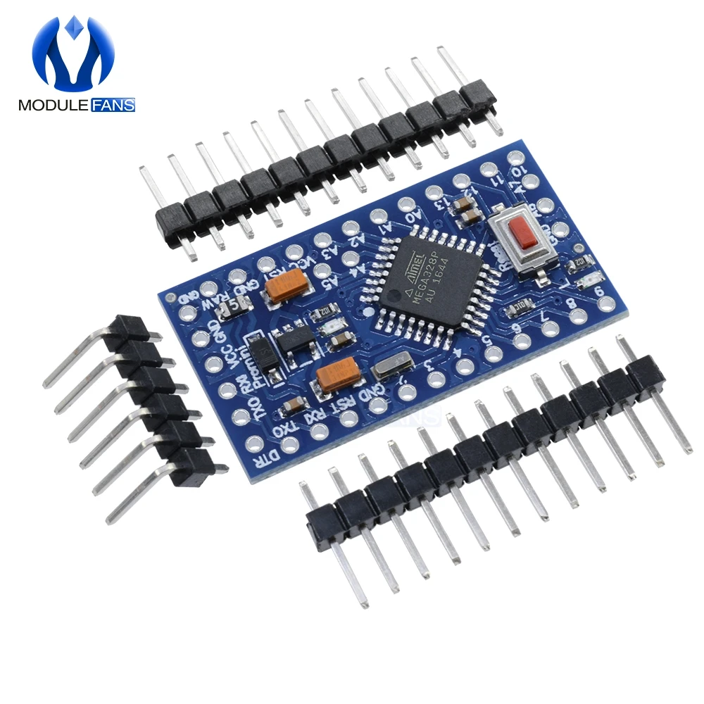 

5PCS New Pro Mini Atmega328 3.3V 8Mhz Replace ATmega128 For Arduino Compatible Nano ATMEGA328P-AU Module 328P