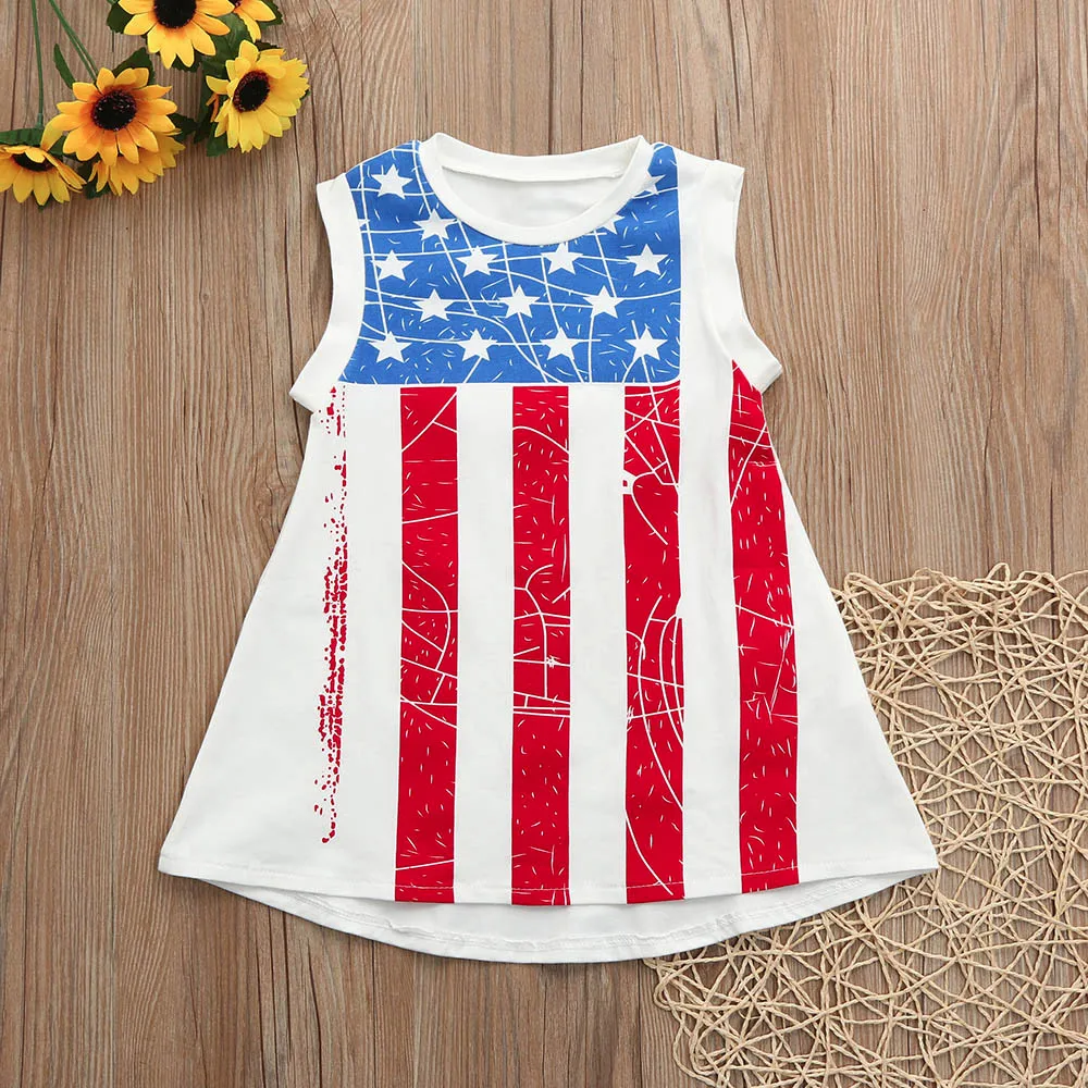 MUQGEW summer Girl fourth of July outfits Independence Day