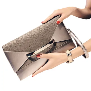 

JHD-Envelope Clutch Bag Women Leather Birthday Party Evening Clutch Bags For Women Ladies Shoulder Clutch Bag Purse Female