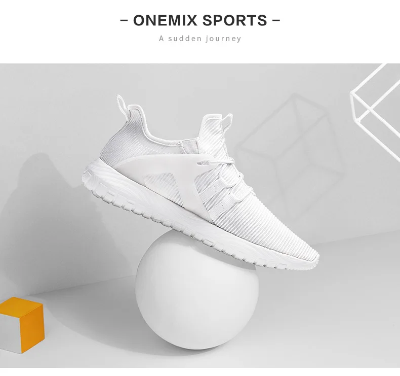 ONEMIX, мужские кроссовки для бега, женские кроссовки, супер светильник, высокая эластичная мягкая подошва для бега на улице, прогулочная обувь