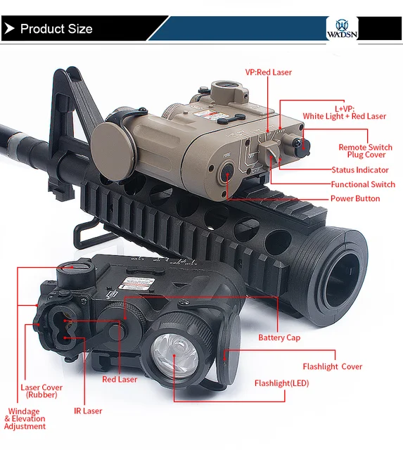 WADSN Airsoft DBAL-D2 iluminator wielofunkcyjna broń światła czerwona kropka laserowy na podczerwień taktyczne latarka ramiona akcesoria myśliwskie tanie i dobre opinie WEX328 Żarówki led Tactical DBAL-D2 Red Laser Laser Sight linterna laser picatinny linternas laser laser para armas wapens arme caza ir light WADSN Airsoft DBAL-D2 iluminator wielofunkcyjna broń światła czerwona kropka laserowy na podczerwień taktyczne latarka ramiona akcesoria myśliwskie tanie i dobre opinie WEX328 Żarówki led Tactical DBAL-D2 Red Laser Laser Sight linterna laser picatinny linternas laser laser para armas wapens arme caza ir light