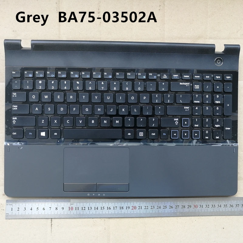 США Новая Клавиатура ноутбука с тачпадом Упор для рук для samsung 300E5A 300E5C 305E5A 300E5X английский 15,6 дюйма