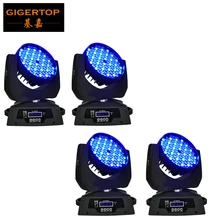 Светодио дный 4 шт./лот светодиодный движущийся головной свет 108 шт.* 3 Вт RGBW цвет 12DMX каналы Американский DJ светодио дный светодиодный движущийся головной свет RGBW 4in1