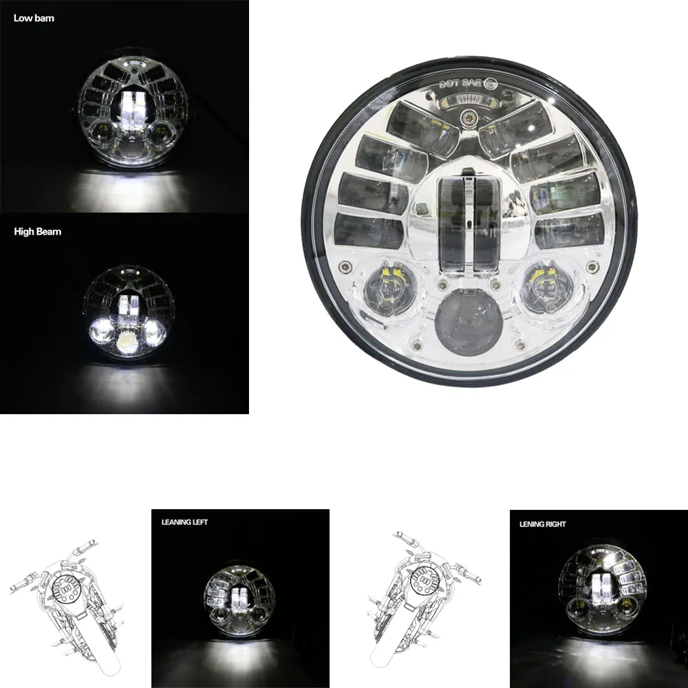 motorcycle led headlight
