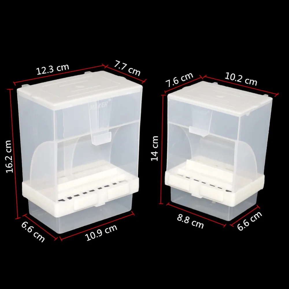 1 Pcs Removable Feeder Pet Bird Container Parrot Hanging Automatic Feeder Bird Starling Tiger Skin Peony Tools