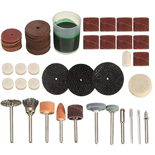 105PC GRINDING POLISHING SANDING GENERAL PURPOSE TOOL SET 1//8/" SHANK DREMEL
