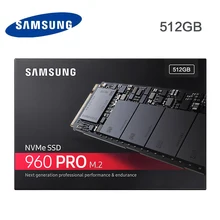 Samsung 960 PRO 512GB M 2 SSD solid state hard disk NVMe MZ V6P512Z 960 PRO