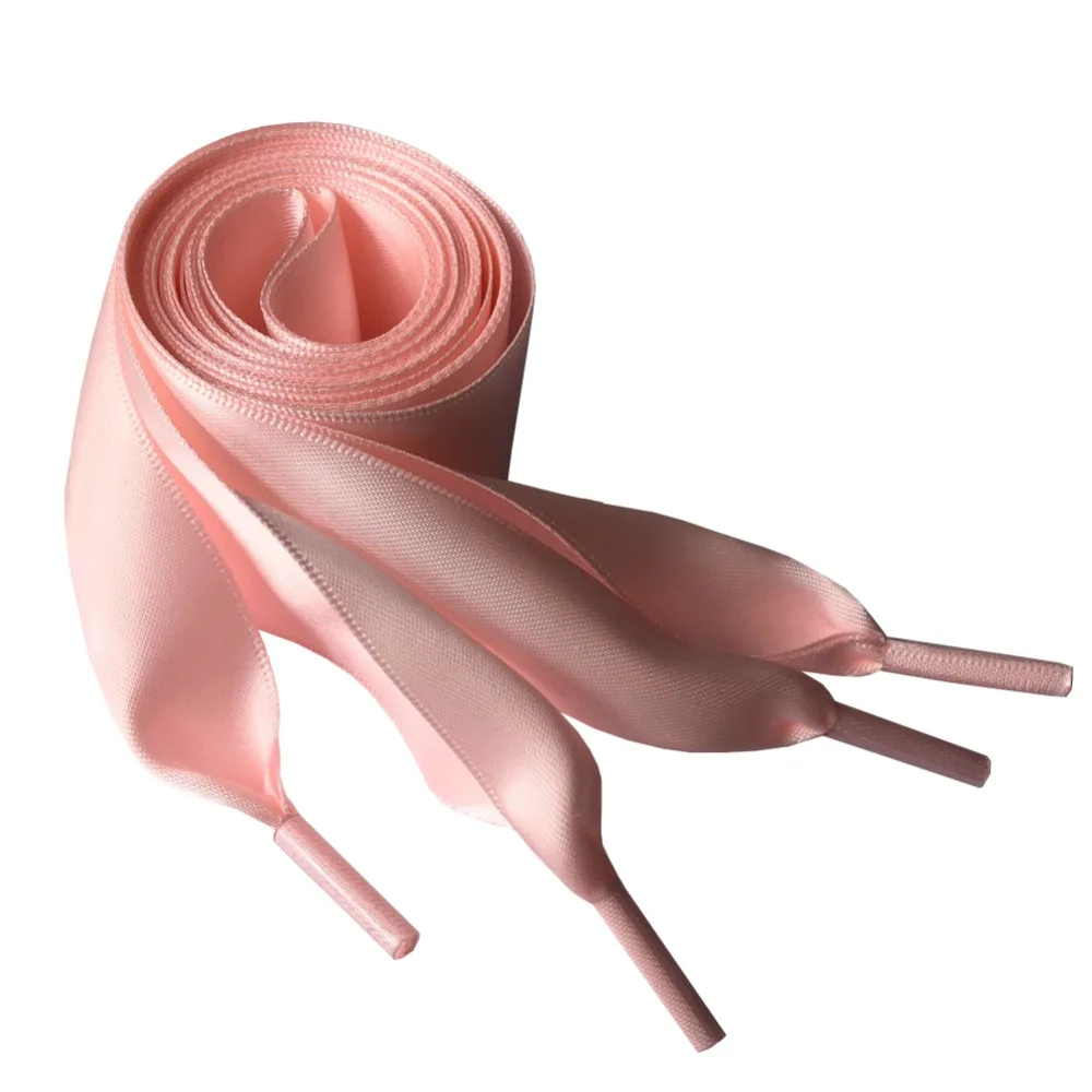 150cm/ 100cm of Extra Wide of Flat Shoe Laces Ribbon Laces of Satin 4CM Wide