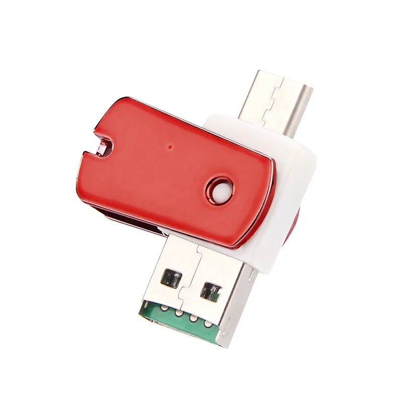 USB-C type C/USB 3,1/Micro USB/OTG TF SD MMC кардридер для OTG телефона для Mac для Android телефона Лидер продаж