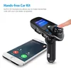 Lecteur Mp3 sans fil Bluetooth pour voiture, Kit mains libres, transmetteur FM 5V 2.1a, chargeur double USB pour voiture, affichage LCD, modulateur FM ► Photo 2/6