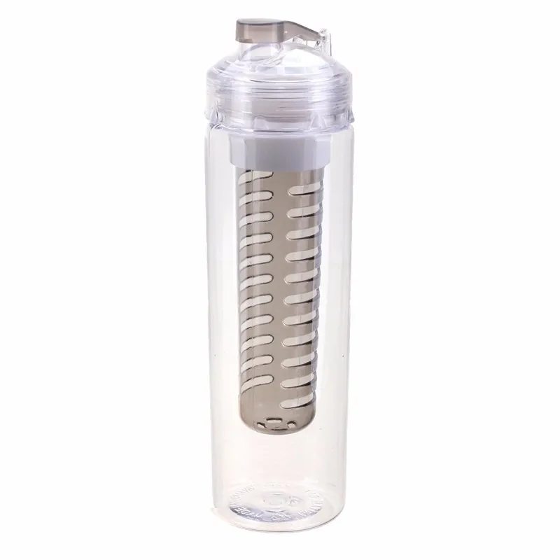 Пластиковая бутылка с отделением для фруктов бутылка для воды производитель лимонного сока 800 мл Крышка для заварки фруктов велосипед Путешествия Школы BPA Спорт здоровья чашки