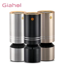 3 in 1 Negative ion Car Air Purifier HEPA Filter Car Active Carbon Filter Air Purifying Machine USB Car Air freshener Super Mute