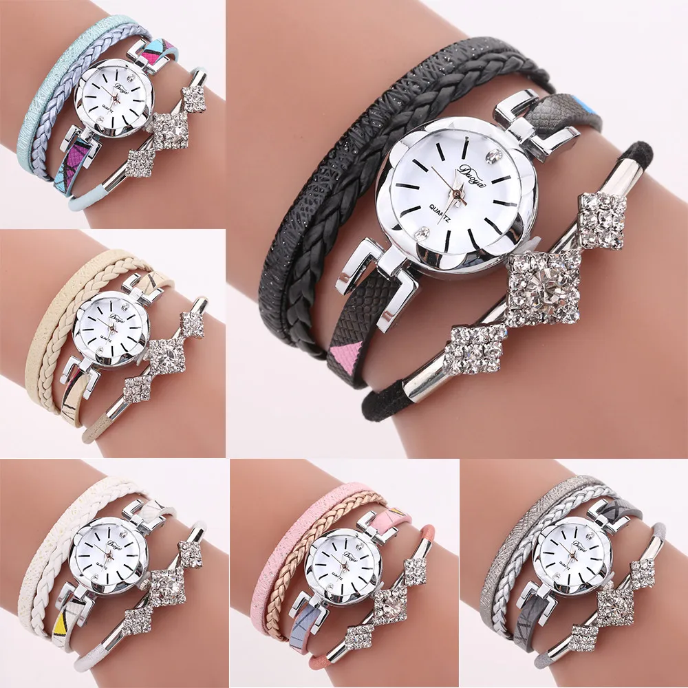 

Fashion Women Girls Ladies Fashion Jewelry Watches Bracelet Wristband NEW Bracelet clock women 2018 woman wach Hours quartz