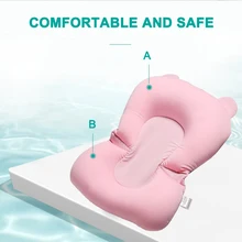 Детская подушка для ванны для младенцев, противоскользящая воздушная подушка, плавающая мягкая подушка для сиденья, YH-17