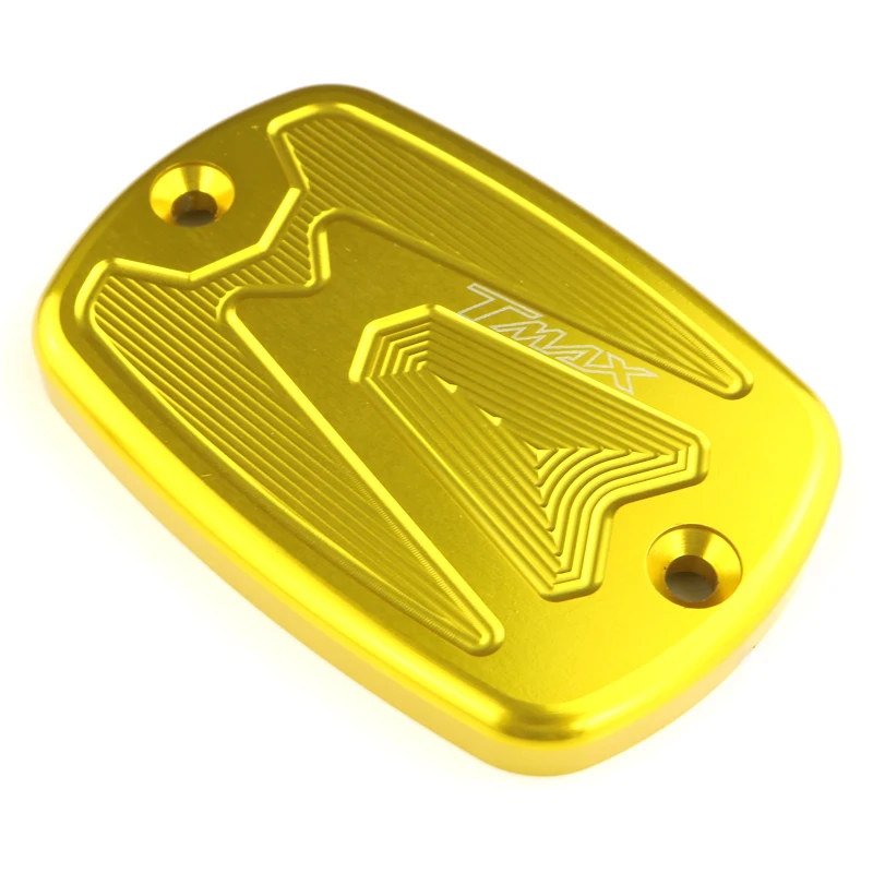 gold Аксессуары для мотоциклов алюминиевая передняя Тормозная Крышка Резервуара цилиндра Крышка для Yamaha T-Max500 T-Max 500 2008 2009 2010 2011 - Цвет: gold