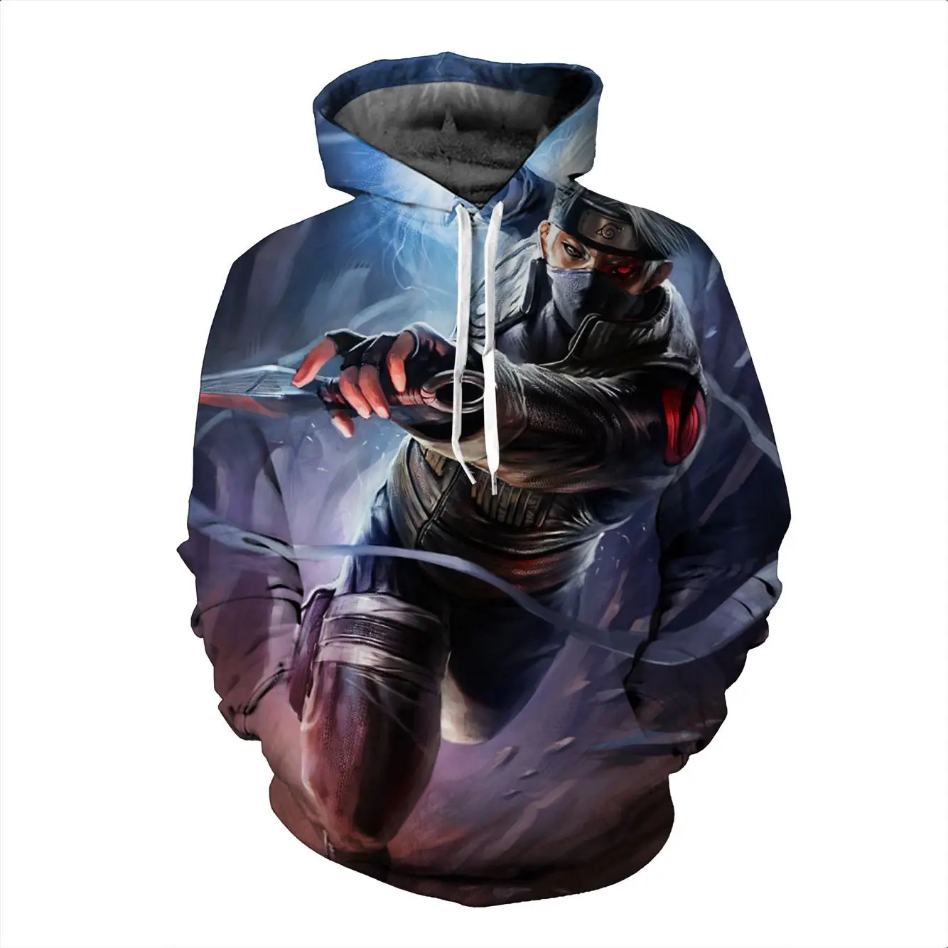 

anime Naruto Hatake Kakashi mens hoodies streetwear anime hoodie sweatshirts men 3D Print black hoodie naruto hoodie