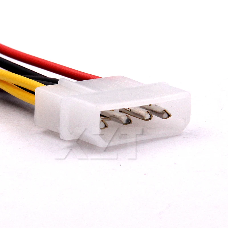 1 шт. 4 контактный IDE Molex на 2 из 15 контактных серии ATA SATA HDD кабель адаптера питания