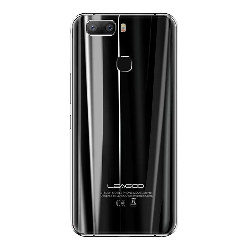 LEAGOO S8 Pro мобильный телефон 5,99 дюймов 18:9 Android 7,0 MTK6757 Восьмиядерный 6 ГБ ОЗУ 64 Гб ПЗУ двойная задняя камера отпечаток пальца 4G смартфон