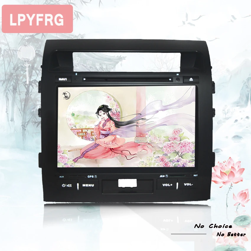9 дюймов android 10 0 Восьмиядерный 4G RAM автомобильный dvd-плеер для Toyota Land Cruiser 200 LC200
